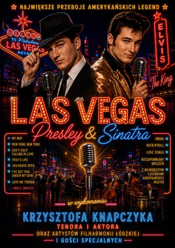 LAS VEGAS - Presley & Sinatra Białystok