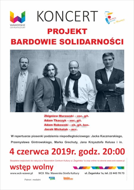Bardowie Solidarności - program słowno-muzyczny - koncert