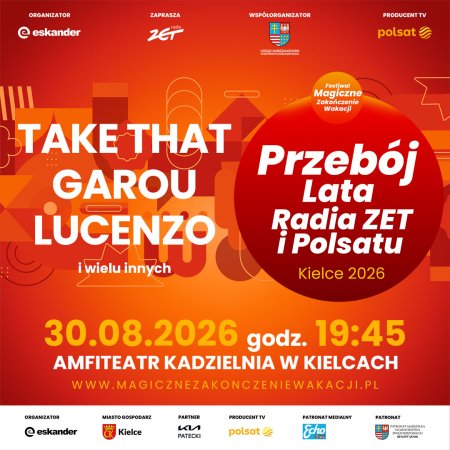 Przebój Lata Radia ZET i Polsatu Kielce 2026 - rejestracja TV POLSAT - koncert