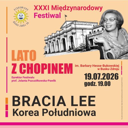 XXXI Międzynarodowy Festiwal "Lato z Chopinem" - Bracia Lee - koncert