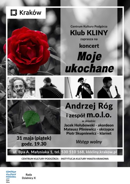 "Moje ukochane" - Andrzej Róg i zespół m.o.l.o. - koncert