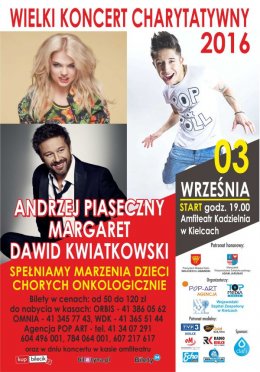 Koncert Charytatywny - Spełniamy Marzenia Dzieci Chorych Onkologicznie - koncert