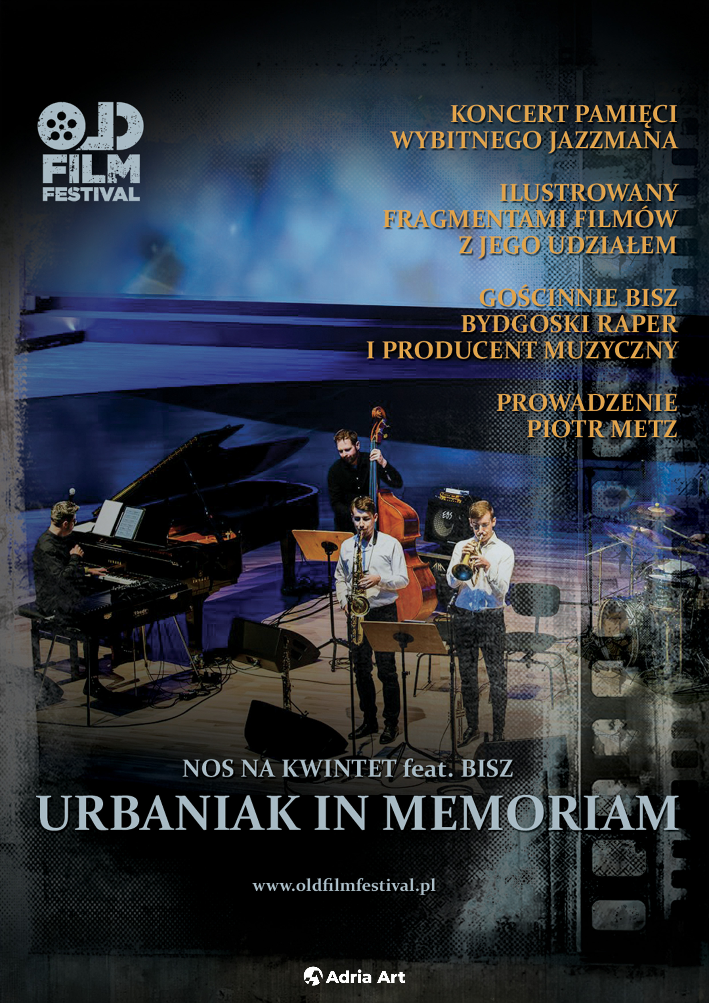 Old Film Festival: koncert Urbaniak in Memoriam. Nos na kwintet & Bisz Bydgoszcz