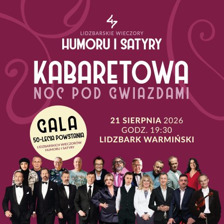 Kabaretowa Noc pod gwiazdami - kabaret