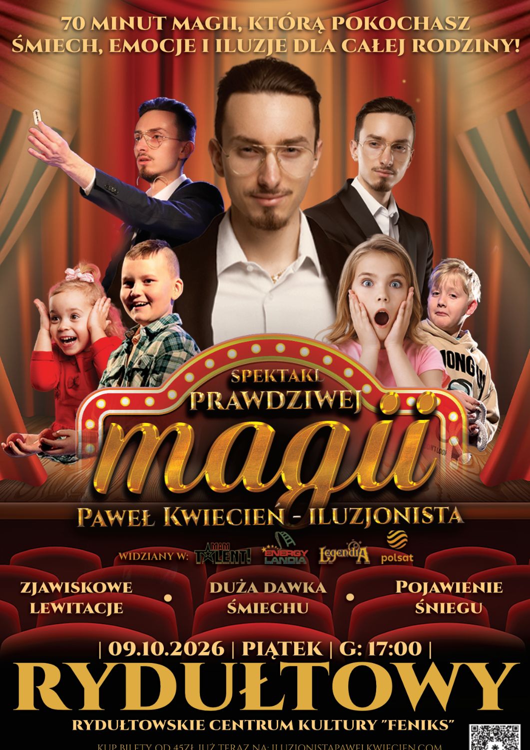 Spektakl PRAWDZIWEJ MAGII