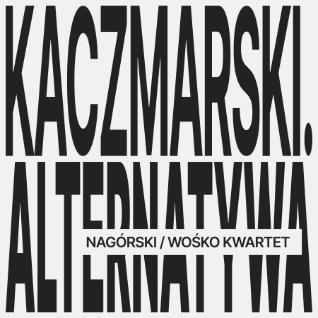 Kaczmarski. Alternatywa – Nagórski / Wośko Kwartet - koncert