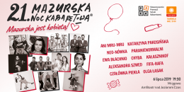 21. Mazurska Noc Kabaretowa "Mazurska jest kobietą!" - Realizacja: Telewizja POLSAT - kabaret