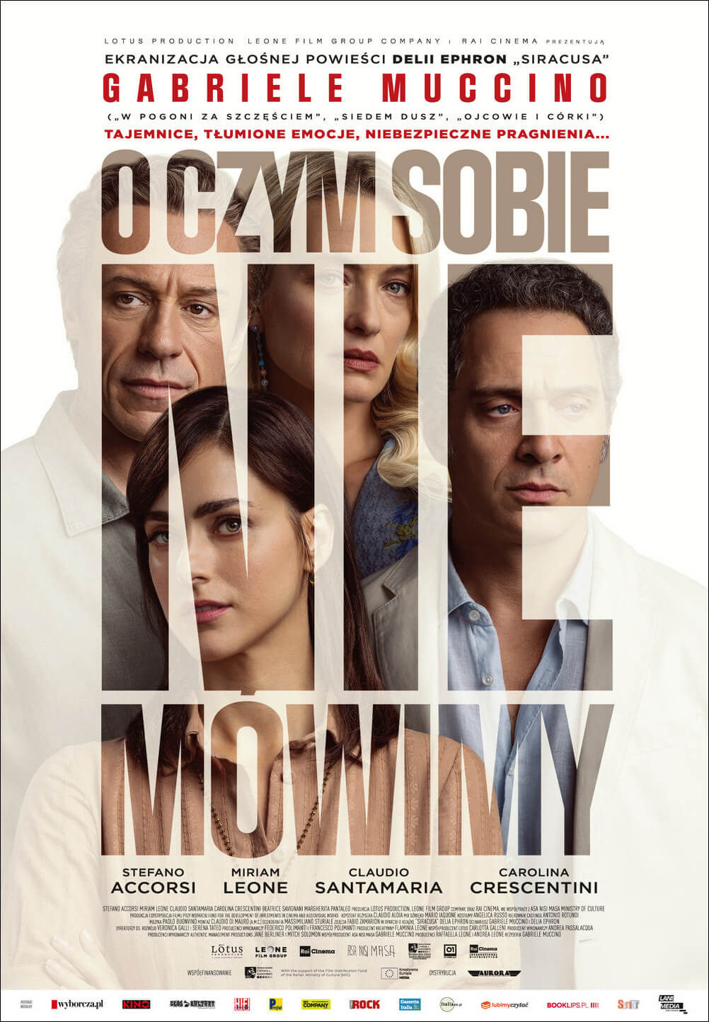 „O czym sobie nie mówimy” | reżyseria: Gabriele Muccino | Włochy 2026 | Budżet Obywatelski 2026: Kino znów na Ursynowie Warszawa