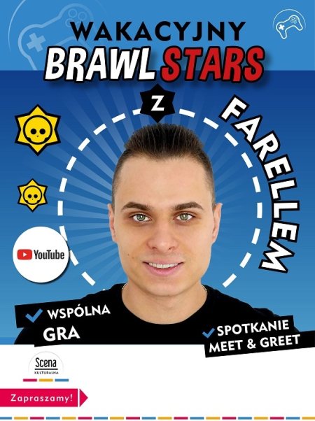 Wakacyjny Brawl Stars z Farellem - dla dzieci