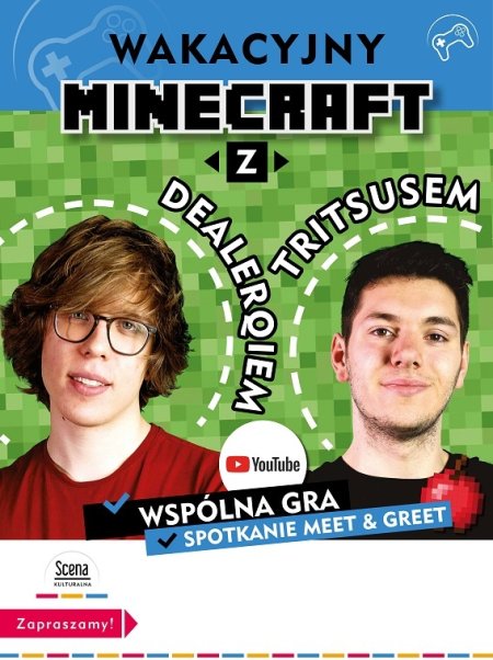 Wakacyjny Minecraft z Dealerqiem i Tritsusem - dla dzieci