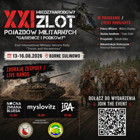 XXI Międzynarodowy Zlot Pojazdów Militarnych Gąsienice i Podkowy w Bornem Sulinowie  - inne