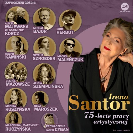 Irena Santor - Jubileusz 75-lecia kariery artystycznej - koncert