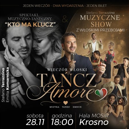 Wieczór włoski - Tańcz amore - koncert