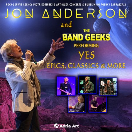 Jon Anderson &amp; The Band Geeks - koncert