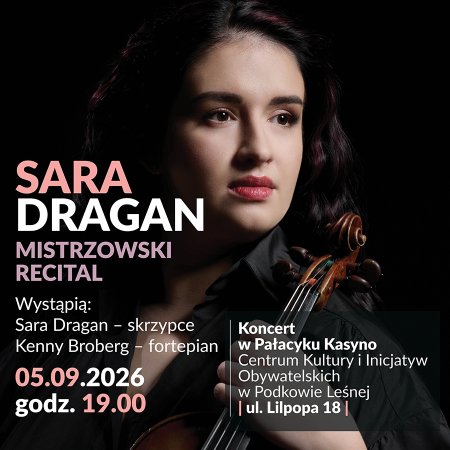 Sara Dragan / Kenny Broberg - Mistrzowski Recital - koncert