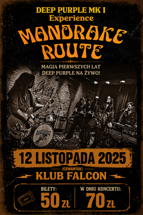 Mandrake Route – tribute to Deep Purple Warszawa