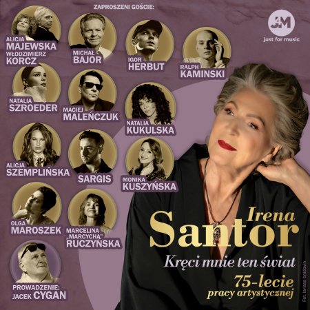 Irena Santor - Jubileusz 75-lecia pracy artystycznej - koncert
