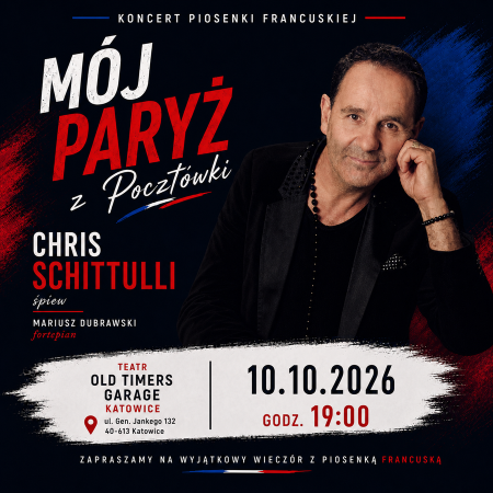 Chris Schittulli - Mój Paryż z pocztówki… - koncert