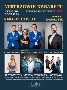 Mistrzowie Kabaretu - Robert Korólczyk, Kabaret Czesuaf, Basia Kurdej-Szatan, Kabaret Jurki, Kabaret Czołówka Piekła - kabaret