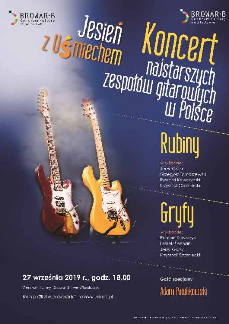 Koncert zespołów Rubiny i Gryfy - koncert