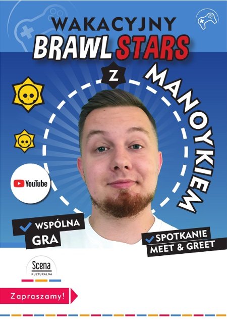 Wakacyjny Brawl Stars z Manoykiem - dla dzieci