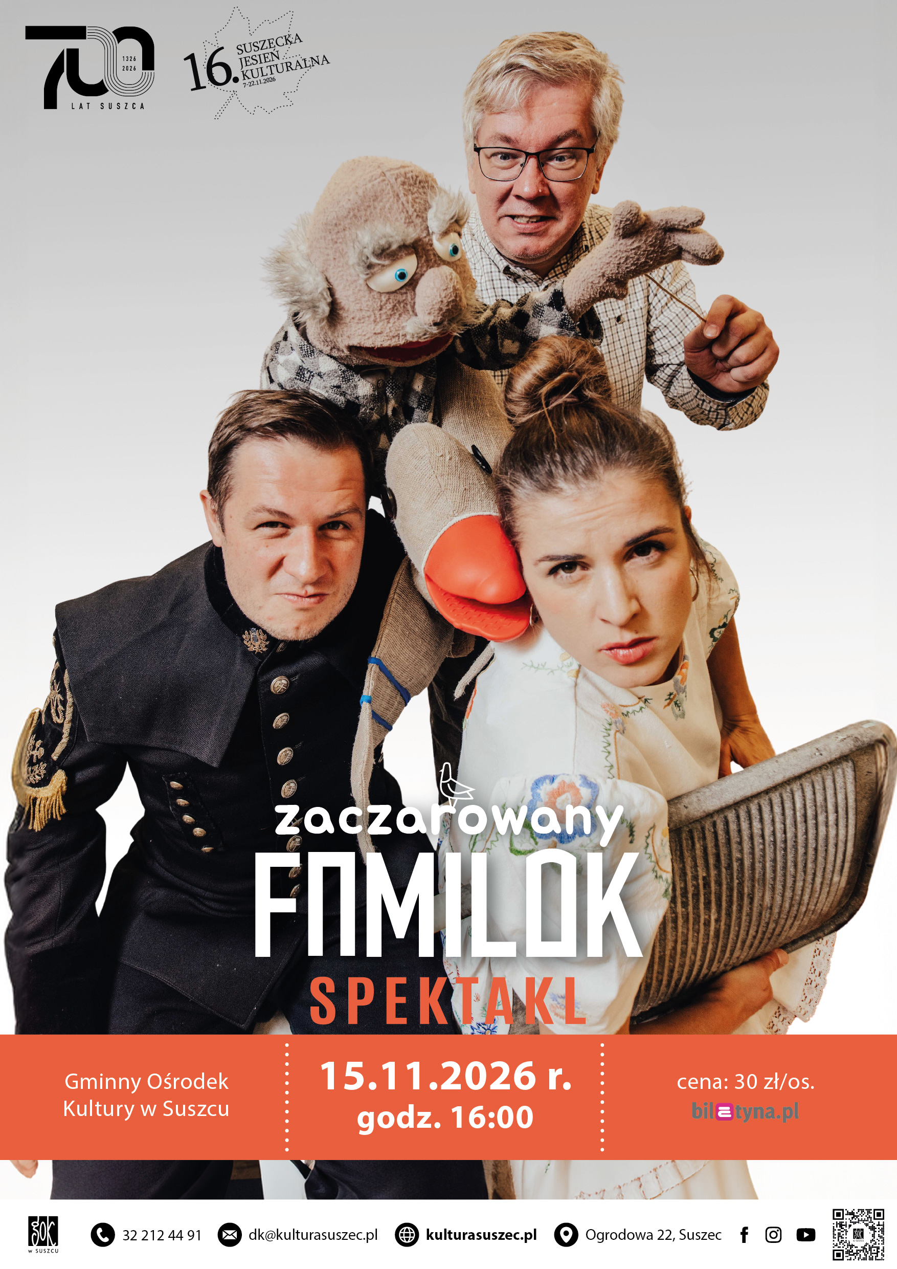 Spektakl "Zaczarowany Familok" Suszec