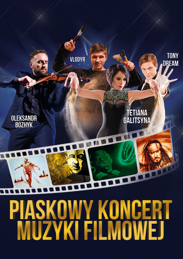 Teatr Piasku Tetiany Galitsyny Piaskowy Koncert Muzyki Filmowej