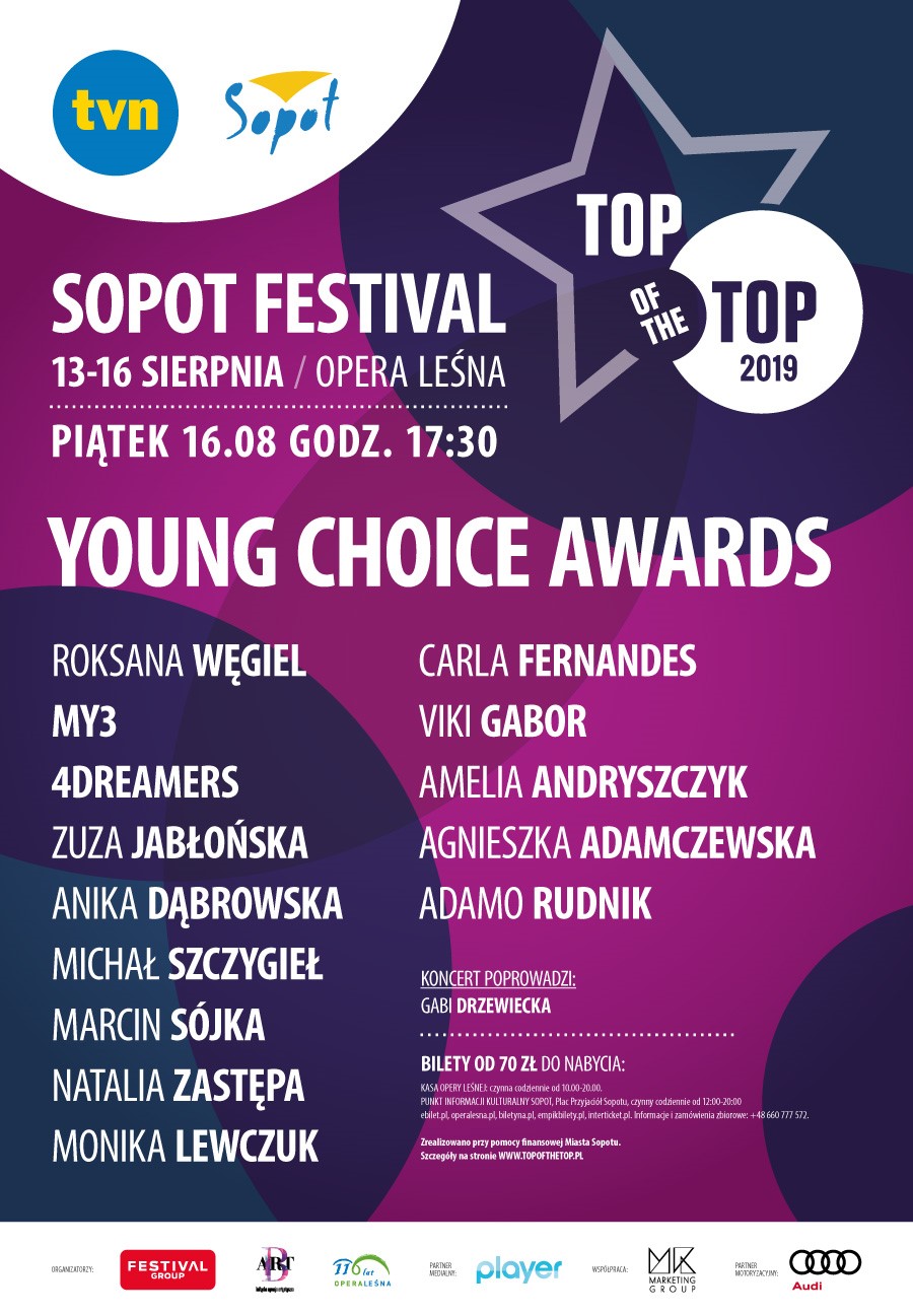 TOP of the TOP Sopot Festival dzień 4 Bilety Online, Opis, Recenzje