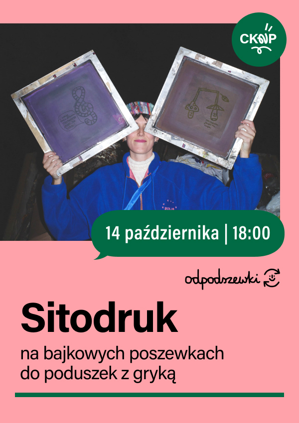 Szycie poszewek z gryką i sitodruk na bajkowych pościelach Wrocław