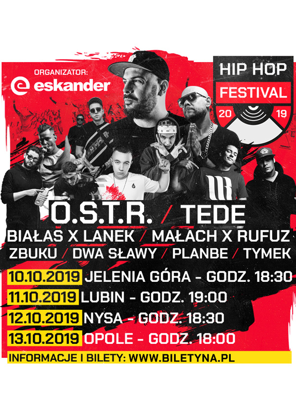 HipHop Festival 2019 Bilety Online, Opis, Recenzje 2024, 2025