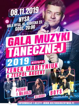 Gala Muzyki Tanecznej 2019 - koncert