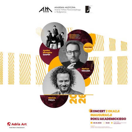 Koncert z okazji inauguracji roku akademickiego 2026/2027 - koncert