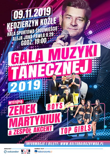 Gala Muzyki Tanecznej 2019 - Kędzierzyn-Koźle - koncert