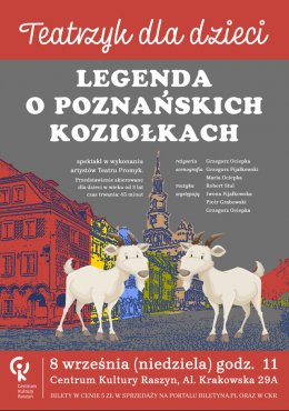 „Legenda o Poznańskich Koziołkach” - dla dzieci