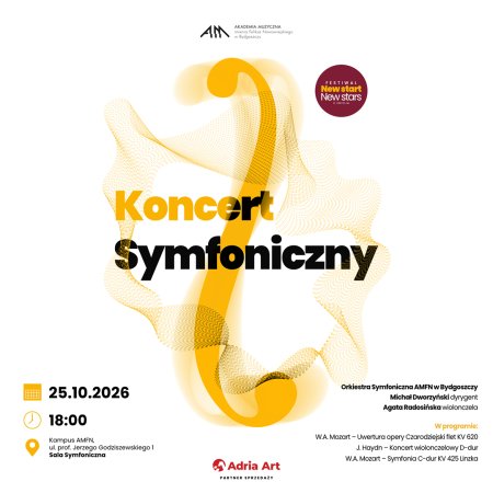 Koncert Symfoniczny Inaugurujący II edycję Festiwalu New Start New Stars - koncert