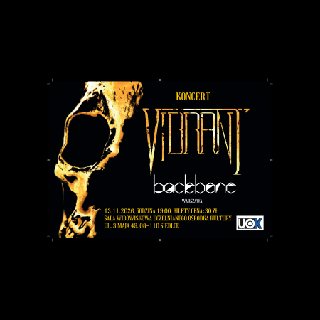Koncert Vibrant i Backbone - koncert