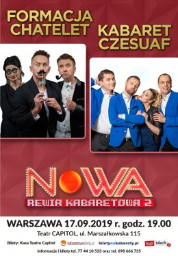 Nowa Rewia Kabaretowa 2 - Formacja Chatelet oraz Kabaret Czesuaf - kabaret