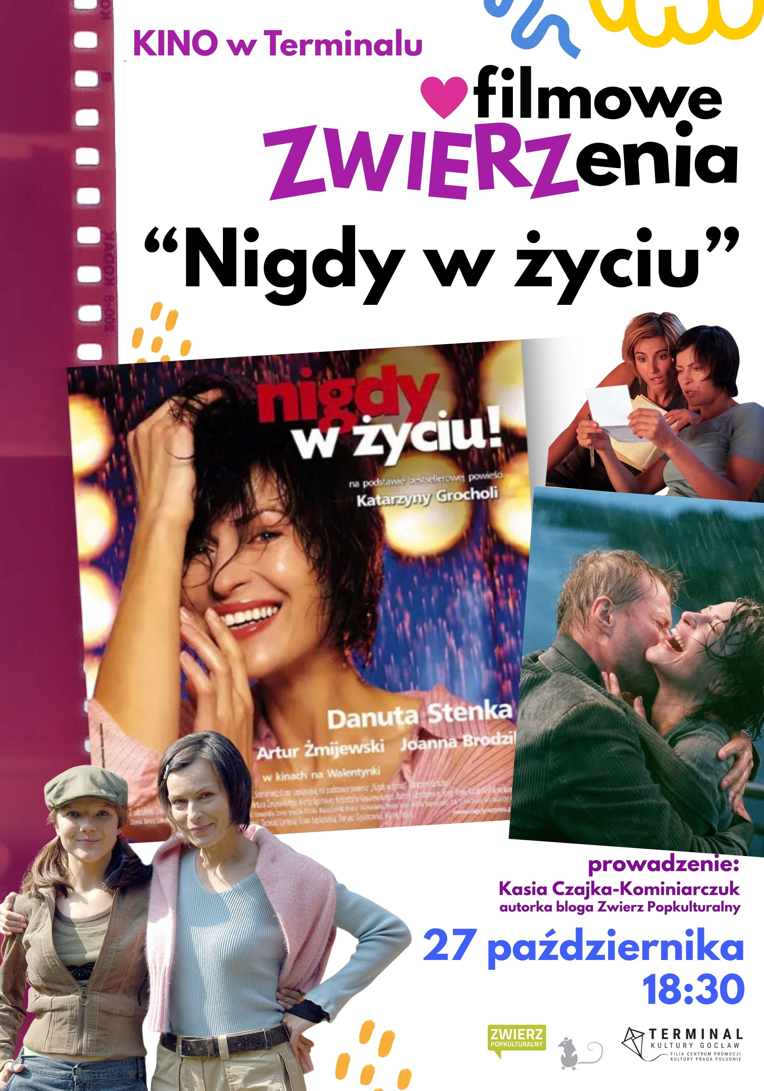 Kino w Terminalu: Filmowe Zwierzenia: Nigdy w życiu! Warszawa
