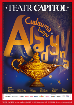 Cudowna lampa Aladyna - Bilety na wydarzenie dla dzieci