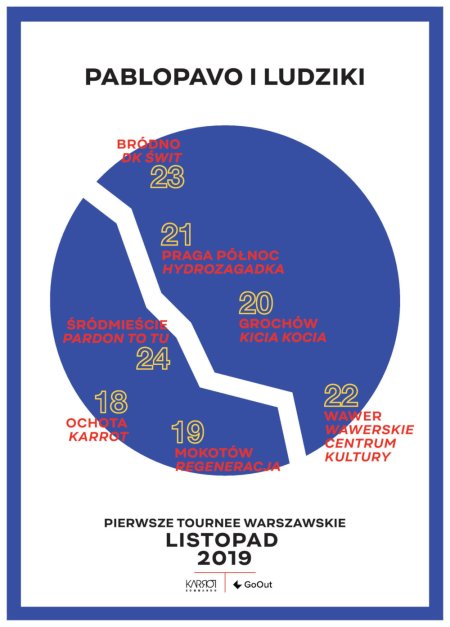 Pablopavo i Ludziki - Pierwsze tournee warszawskie - koncert