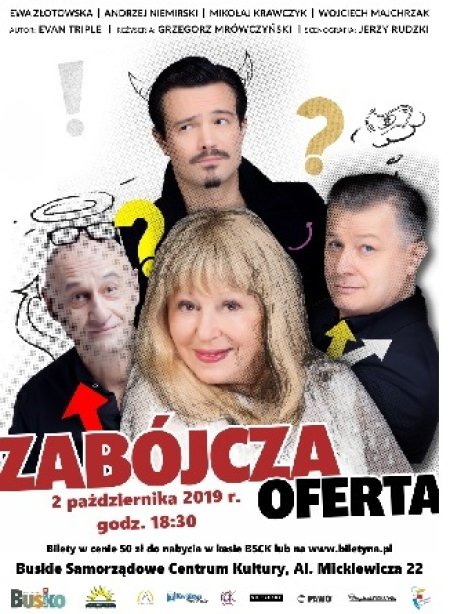 Zabójcza oferta - spektakl