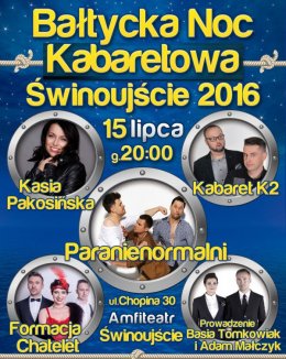 Bałtycka Noc Kabaretowa - Świnoujście 2016 - kabaret