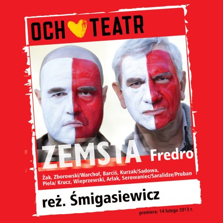 Zemsta - Wiktor Zborowski i Cezary Żak w spektaklu Och-Teatru - spektakl