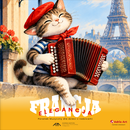 Poranek Muzyczny dla dzieci z rodzicami - Francja Elegancja - koncert
