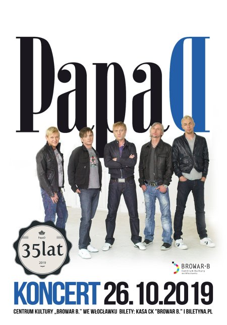 Papa D - 35 lat - koncert