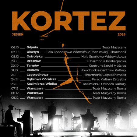 Kortez - JESIEŃ 2026 - koncert