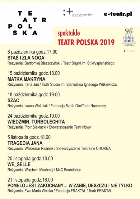 WIEDŹMIN. TURBOLECHITA Teatr Polska - spektakl