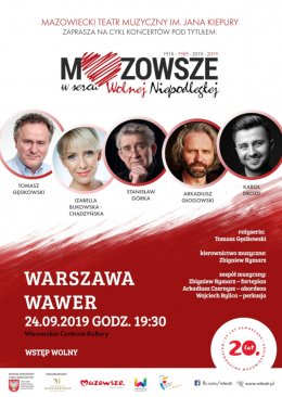 Mazowsze w sercu Wolnej Niepodległej - koncert - koncert