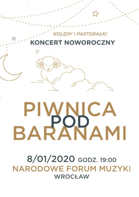 Noworoczny koncert Piwnicy pod Baranami. Kolędy i pastorałki. - koncert
