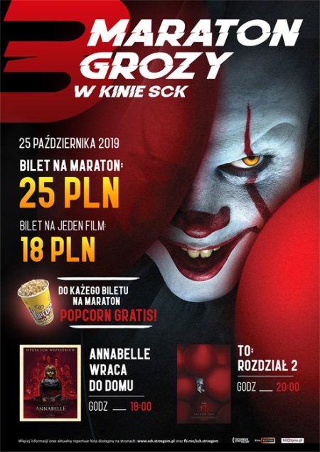 Maraton Grozy: "Annabelle: wraca do domu" + "To: rozdział 2" - film